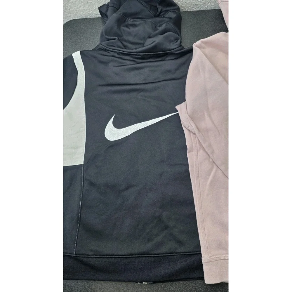2pc Nike Sportswear Retro Sport Groovy Pullover Hoodie Full Zip Jacket Kids L/XL